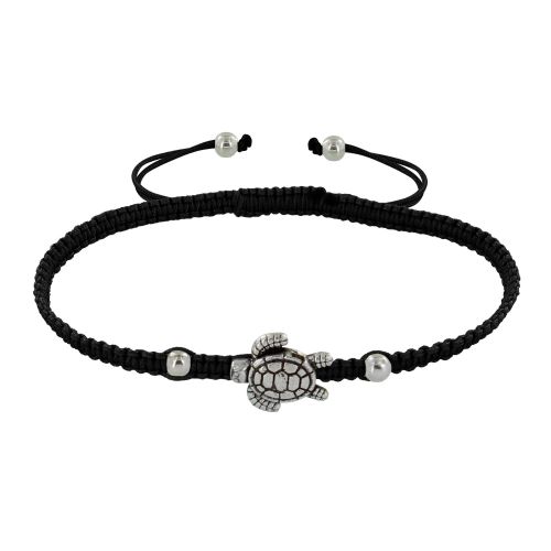 Bracelet Métal Tortue Lien Tréssé - Classics - LES POULETTES BIJOUX - Modalova