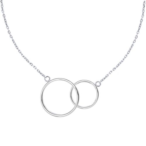 Collier Deux Cercles - LES POULETTES BIJOUX - Modalova