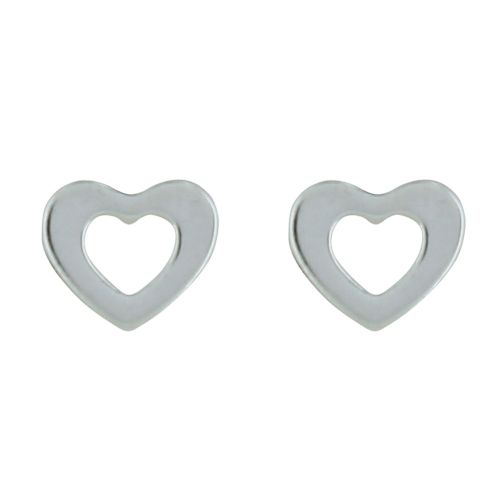 Boucles d'Oreilles Petit Coeur Ajouré - LES POULETTES BIJOUX - Modalova