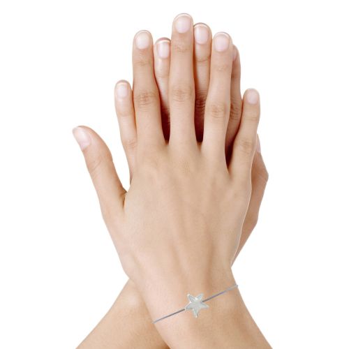 Bracelet Lien Etoile d'Argent 925 - Classics - LES POULETTES BIJOUX - Modalova
