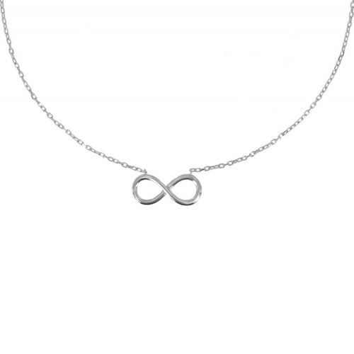 Collier 925 Rhodié Infini - LES POULETTES BIJOUX - Modalova