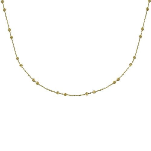 Collier Plaqué Or et Billes - LES POULETTES BIJOUX - Modalova