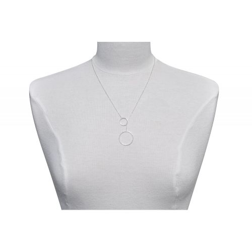Collier Cravate Deux Cercles - LES POULETTES BIJOUX - Modalova