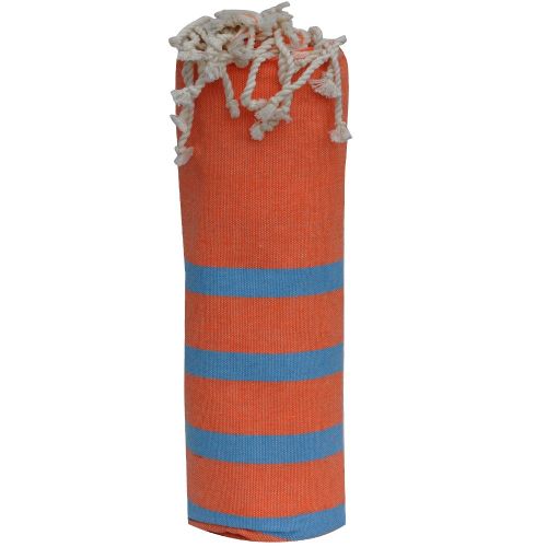 BIJOUX - Fouta Drap Plage et Hammam Coton Couleur Petites Rayur - LES POULETTES - Modalova