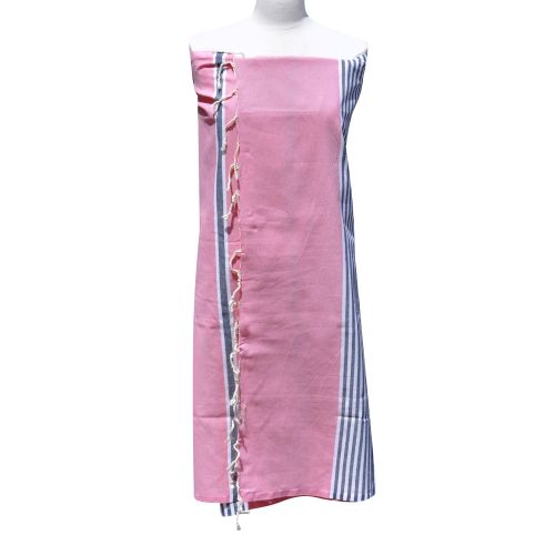 BIJOUX - Fouta Drap Plage et Hammam Coton Couleur Rayé Blanc et B - LES POULETTES - Modalova