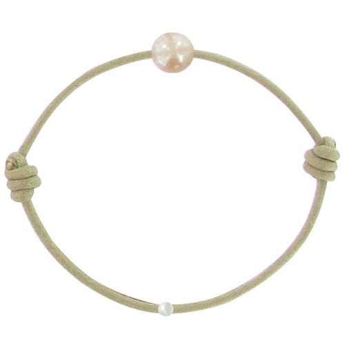 Bracelet La Perle Rose des Poulettes - Classics - LES POULETTES BIJOUX - Modalova