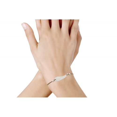 Bracelet Lien Aile d'Ange Nacre Ivoire - Classics - LES POULETTES BIJOUX - Modalova