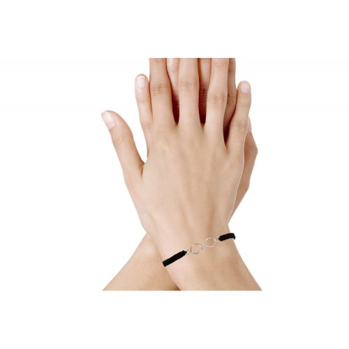 Bracelet Argent 925 Infini Lien Tréssé - Classics - LES POULETTES BIJOUX - Modalova