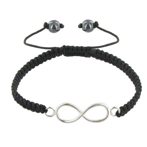 Bracelet Argent 925 Infini Lien Tréssé - Classics - LES POULETTES BIJOUX - Modalova