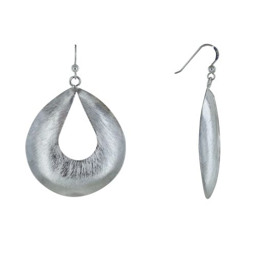 Boucles d'Oreilles Crochet Grosse Goutte d'Eau - LES POULETTES BIJOUX - Modalova