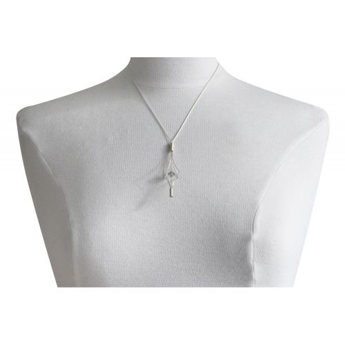 Collier Argent 925 Lanterne et Cristal - Grand Modèle - LES POULETTES BIJOUX - Modalova