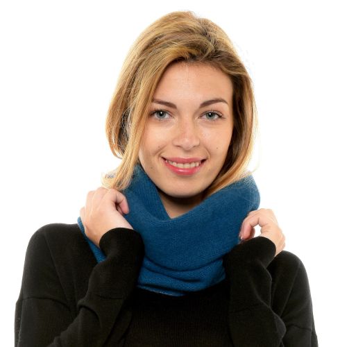 BIJOUX - Echarpe Tube 100% Cachemire 4 Fils Volume Colors - LES POULETTES - Modalova