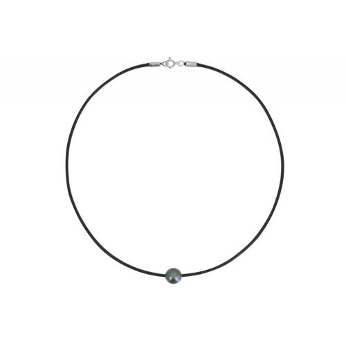 Collier La Perle Noire des Poulettes - Classics - LES POULETTES BIJOUX - Modalova