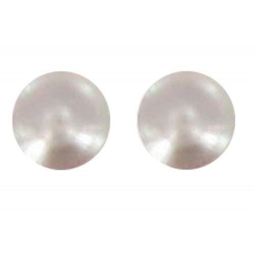 Boucles d'Oreilles Clou Argent 925 et Perles de Culture 6.5-7 - LES POULETTES BIJOUX - Modalova