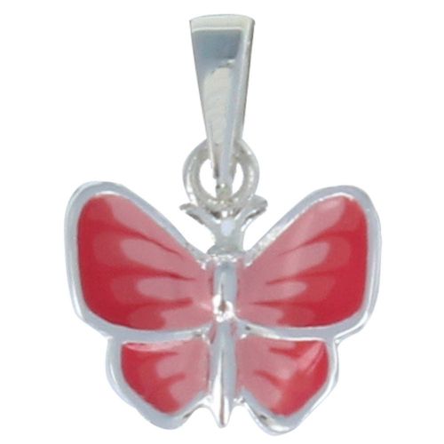Pendentif Argent Petit Papillon des Iles émaillé - Classics - LES POULETTES BIJOUX - Modalova
