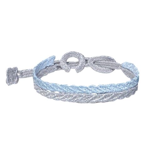 Cruciani Bracelet Dentelle Prospérité Bicolore Cie - LES POULETTES BIJOUX - Modalova
