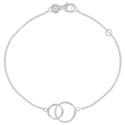 Bracelet Deux Cercles - Petit Modèle - LES POULETTES BIJOUX - Modalova