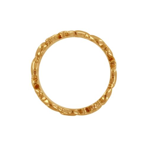 Bague Plaqué Large Fleurie - taille 60 - LES POULETTES BIJOUX - Modalova