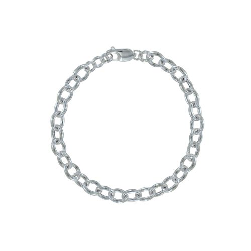 Bracelet 925 Gourmette Petits Maillons - LES POULETTES BIJOUX - Modalova
