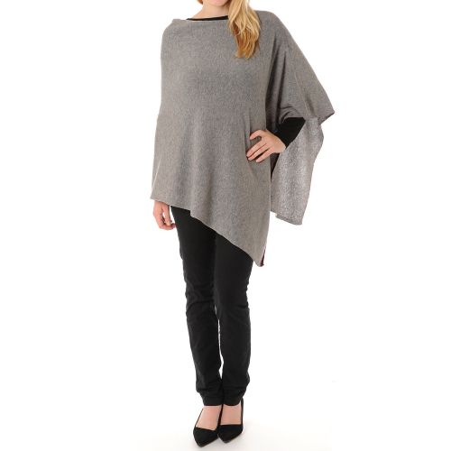 BIJOUX - Grand Poncho 100% Cachemire 2 Fils Classics - LES POULETTES - Modalova