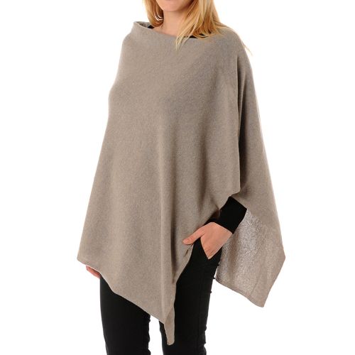 BIJOUX - Grand Poncho 100% Cachemire 2 Fils Classics - LES POULETTES - Modalova