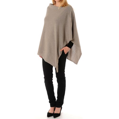 BIJOUX - Grand Poncho 100% Cachemire 2 Fils Classics - LES POULETTES - Modalova