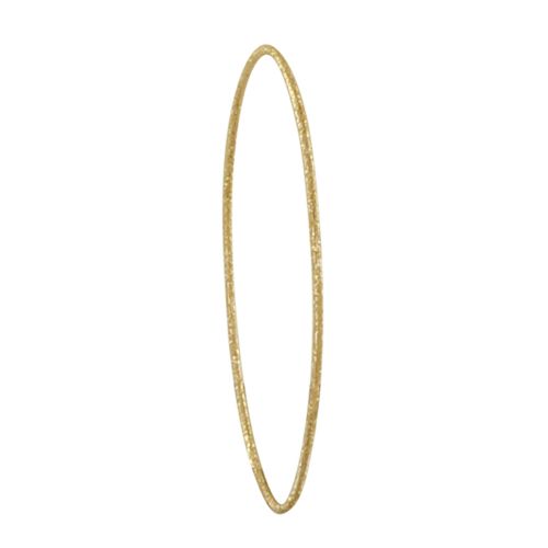 Bracelet Plaqué Jonc Diamanté Très Fin Rond 6,2cm - LES POULETTES BIJOUX - Modalova