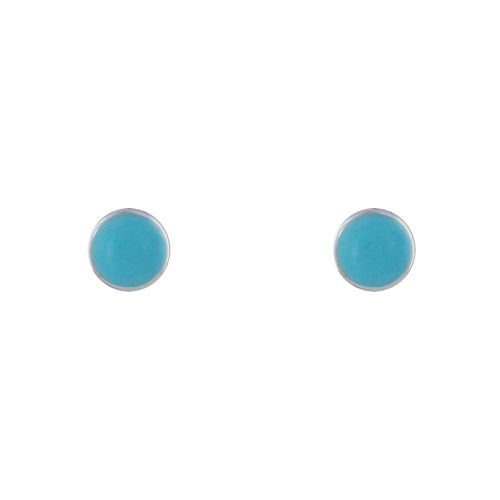 Boucles d'Oreilles Clous Argent 925 Demi Perle de - LES POULETTES BIJOUX - Modalova