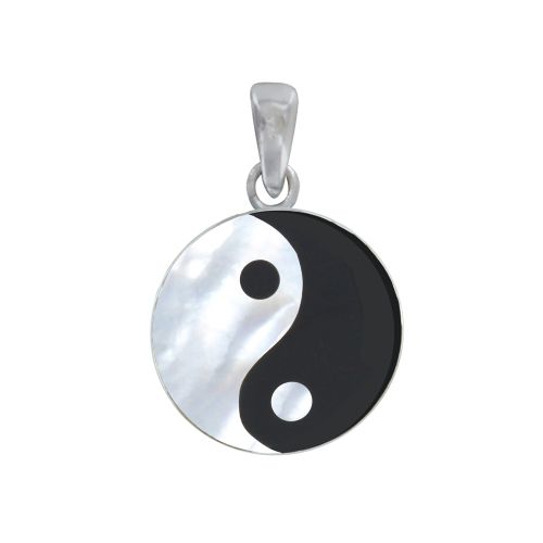 Pendentif Yin et Yang Grand Modèle - LES POULETTES BIJOUX - Modalova