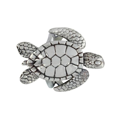 Bague 925 Tortue des Galápagos - taille 56 - LES POULETTES BIJOUX - Modalova