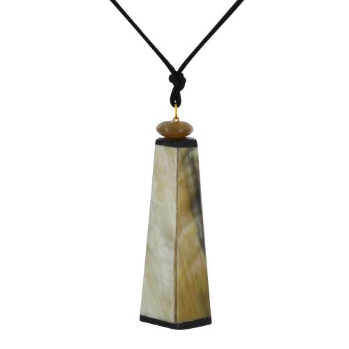 Collier Corne Grand Modèle 1 - LES POULETTES BIJOUX - Modalova