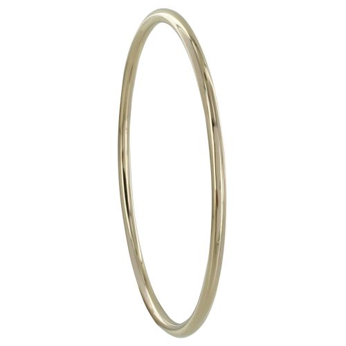 Bracelet Plaqué Jonc Fin Rond 6cm - LES POULETTES BIJOUX - Modalova
