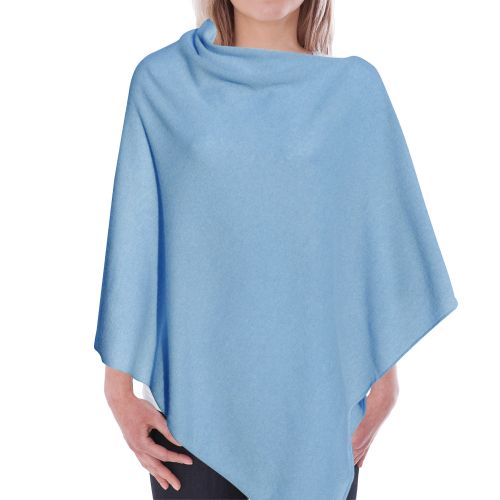 BIJOUX - Grand Poncho 100% Cachemire 2 Fils Classics - LES POULETTES - Modalova