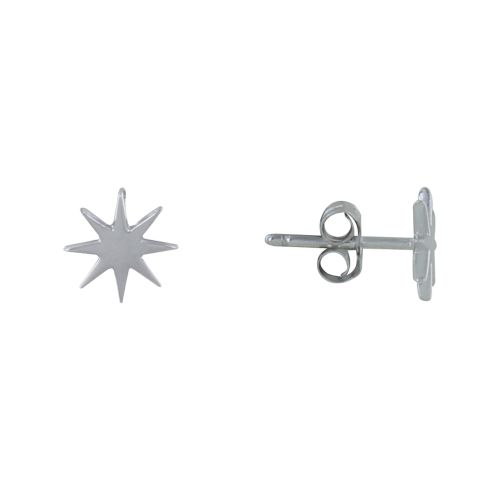 Boucles d'Oreilles 925 Rhodié Etoile du Berger - LES POULETTES BIJOUX - Modalova