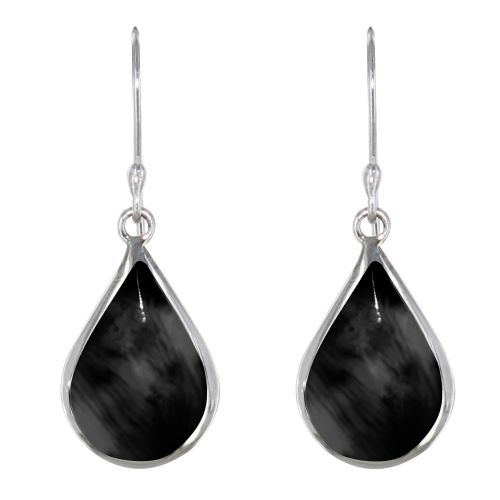 Boucles d'Oreilles Argent 925 Petite Goutte Nacre - LES POULETTES BIJOUX - Modalova