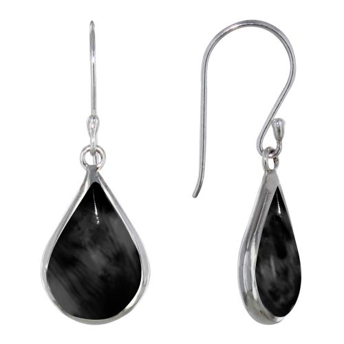 Boucles d'Oreilles Argent 925 Petite Goutte Nacre - LES POULETTES BIJOUX - Modalova
