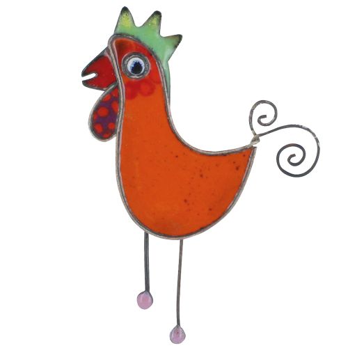 Broche Coq Émaillée - LES POULETTES BIJOUX - Modalova