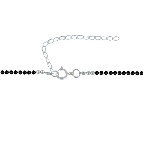 Collier Perles Facettées de Spinelle et Perles Argent 925 - LES POULETTES BIJOUX - Modalova