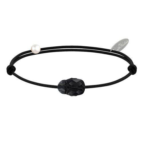 Bracelet Lien Scarabée en Cristal - LES POULETTES BIJOUX - Modalova