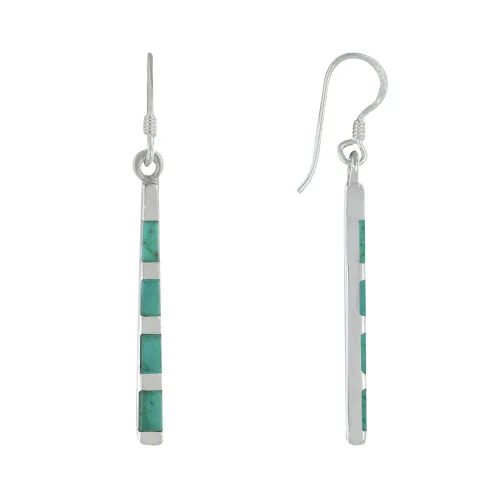 Boucles d'Oreilles Argent 925 Rectangulaire et - LES POULETTES BIJOUX - Modalova