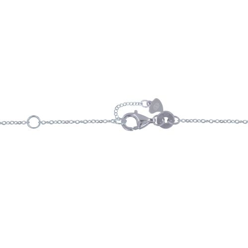 Collier 925 Rhodié et Billes Simple 3mm - LES POULETTES BIJOUX - Modalova