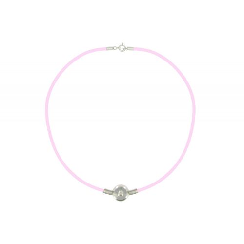 Collier Bulles Argent Lien Transparent - LES POULETTES BIJOUX - Modalova