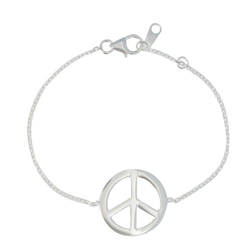 Bracelet Peace and Love - LES POULETTES BIJOUX - Modalova