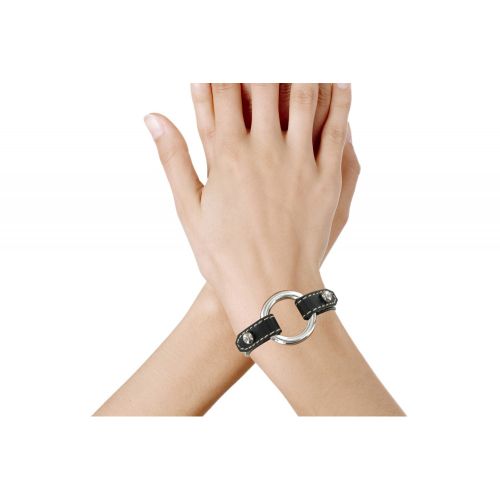Bracelet Cuir et Anneau Argent 925 - Cuir - LES POULETTES BIJOUX - Modalova