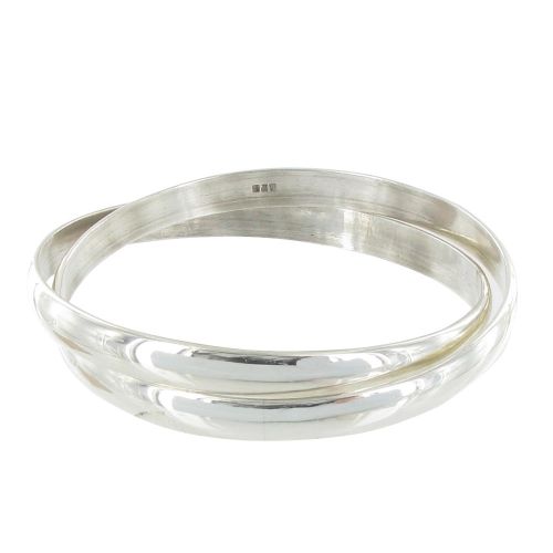 V Bracelet Double Jonc - LES POULETTES BIJOUX - Modalova