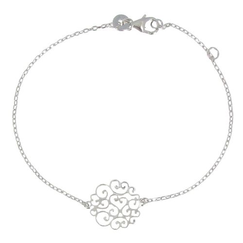 Bracelet Rosace Fleurie - LES POULETTES BIJOUX - Modalova