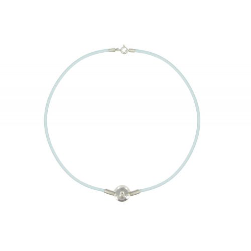 Collier Bulles Argent Lien Ciel Transparent - LES POULETTES BIJOUX - Modalova