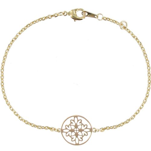 V Bracelet Cercle en Dentelle Plaqué - LES POULETTES BIJOUX - Modalova