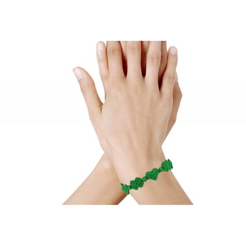 Cruciani Bracelet Dentelle Amour et Chance Sapin - LES POULETTES BIJOUX - Modalova