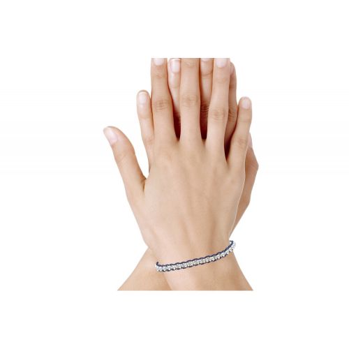 Bracelet Lien et Perles Argent - LES POULETTES BIJOUX - Modalova